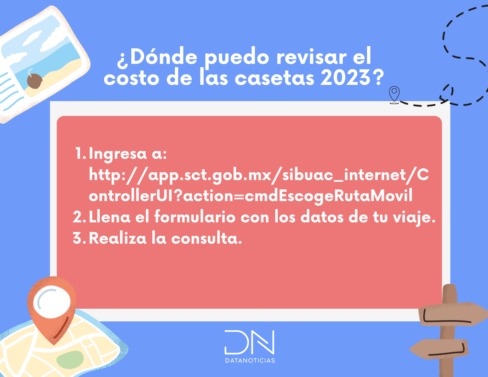 Casetas 2023 Calcula Tu Presupuesto En Casetas Y Gasolina DATANOTICIAS