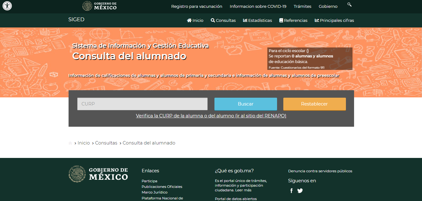 SIIE consulta de calificaciones Tamaulipas 2023