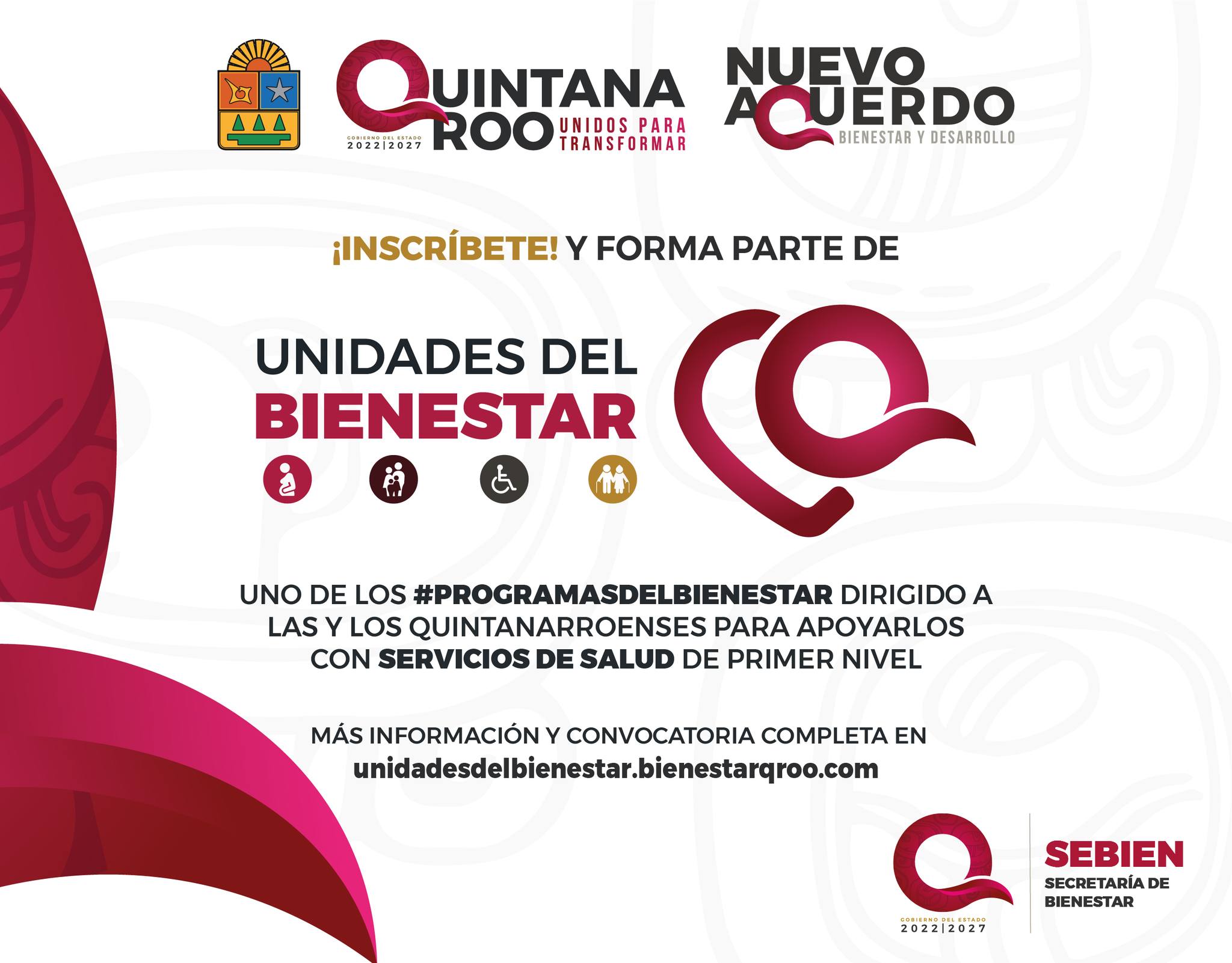 Unidades del bienestar Quintana Roo