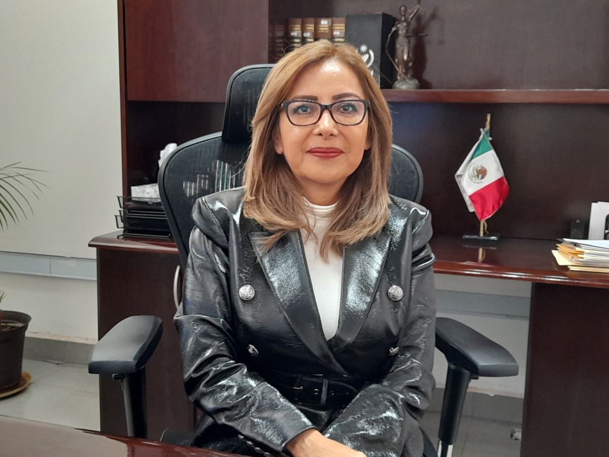 Presidenta de la Comisión Estatal de Derechos Humanos de Nuevo León de 2020 a la fecha. Crédito: Claudia Victoria Arriaga Durán y Melva Frutos.