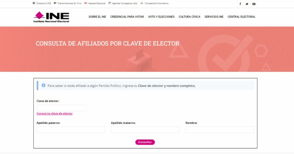 Cómo saber si estoy afiliado a un partido político DATANOTICIAS