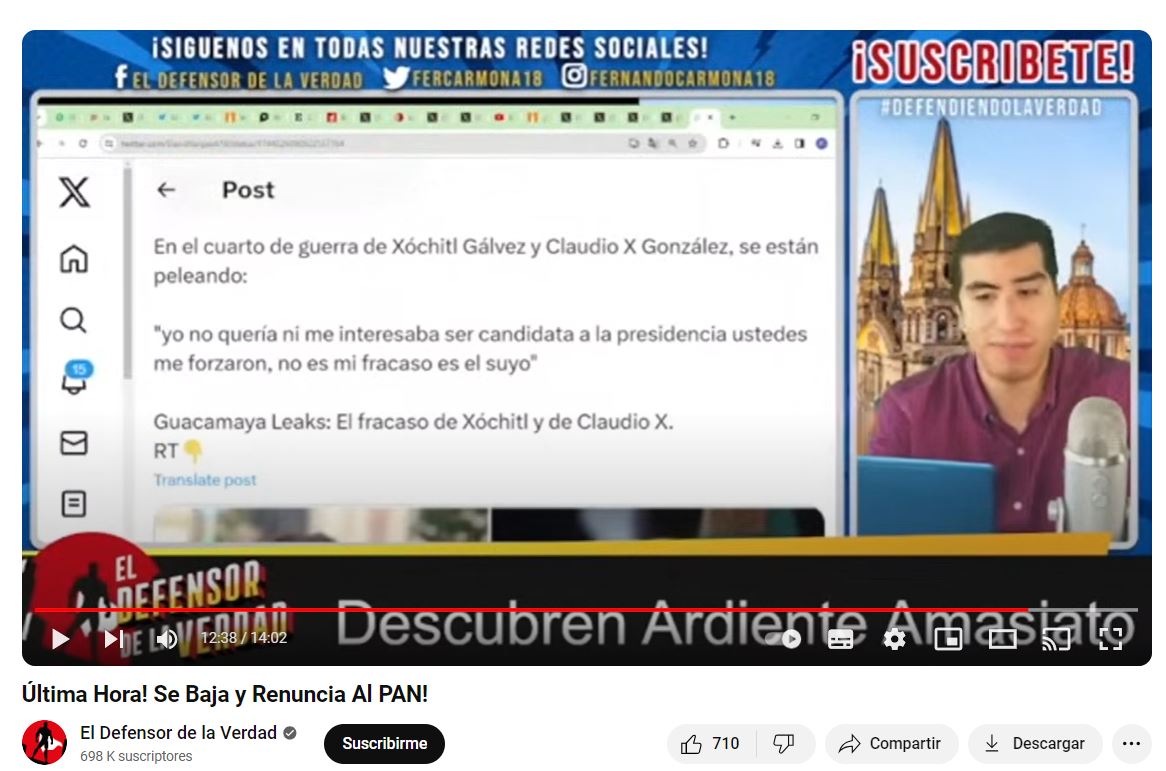 Fake Lorenzo Córdova no puede ser candidato presidencial, como afirman youtubers proAMLO 3
