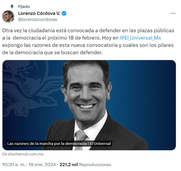 Fake Lorenzo Córdova no puede ser candidato presidencial, como afirman youtubers proAMLO 4