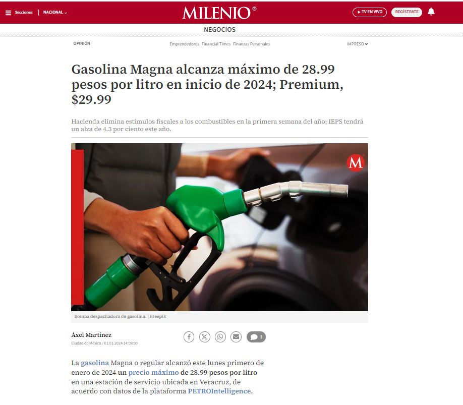 Qué hay de cierto y falso del gasolinazo de 29 pesos en 2024 4