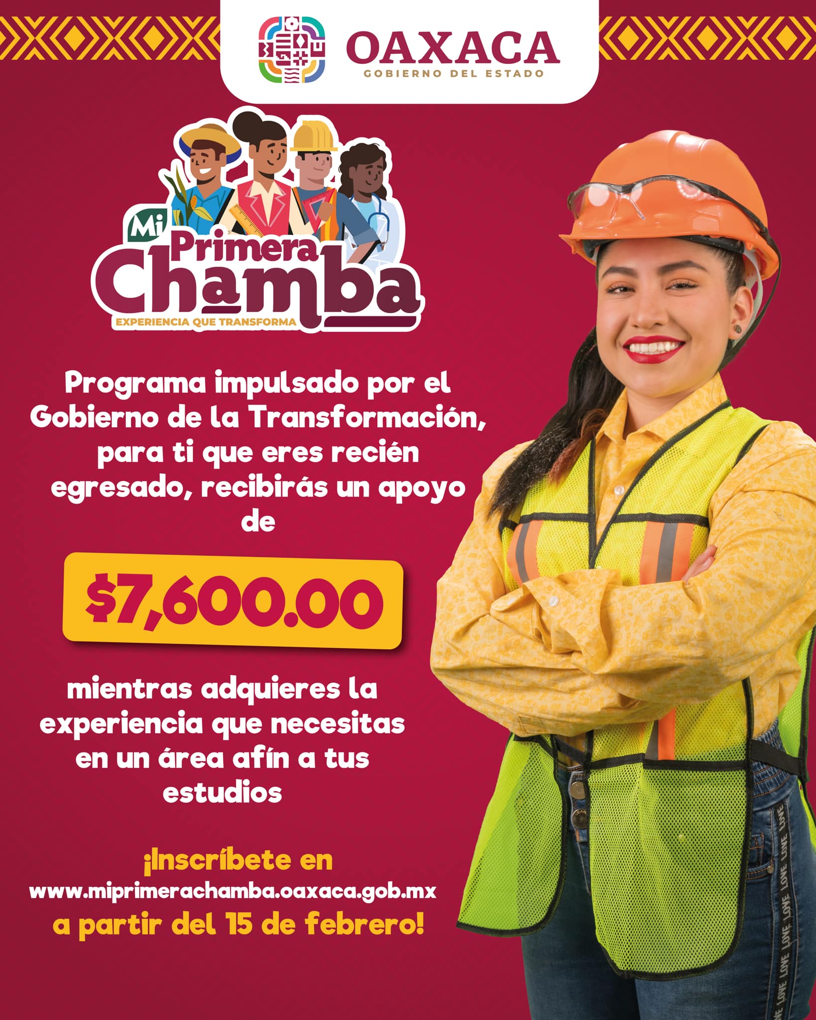 registro Mi Primera Chamba Oaxaca 2024