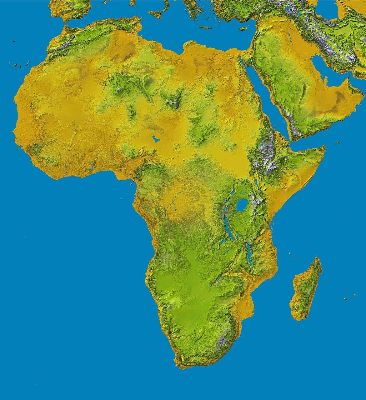 Los africanos ven cómo su continente está siendo utilizado como campo de pruebas para estas peligrosas tecnologías. Se argumenta que África es el continente más vulnerable al cambio climático y, por lo tanto, sería el que más se beneficiaría de la geoingeniería. Foto: Pixabay.