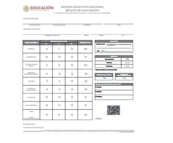 Boletas De Calificaciones Y Certificados De Preescolar Primaria Y Secundaria En Cdmx Y Edomex 5997