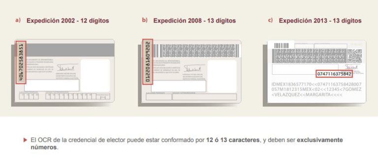 Cómo Consultar El Número De Identificación De Tu Credencial De Elector ...