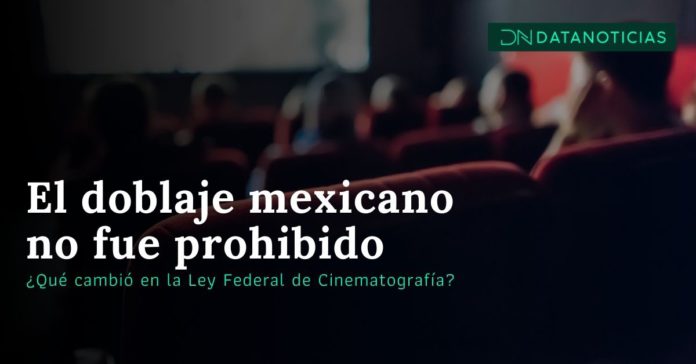 Doblaje mexicano NO QUEDÓ PROHIBIDO en los cines portada