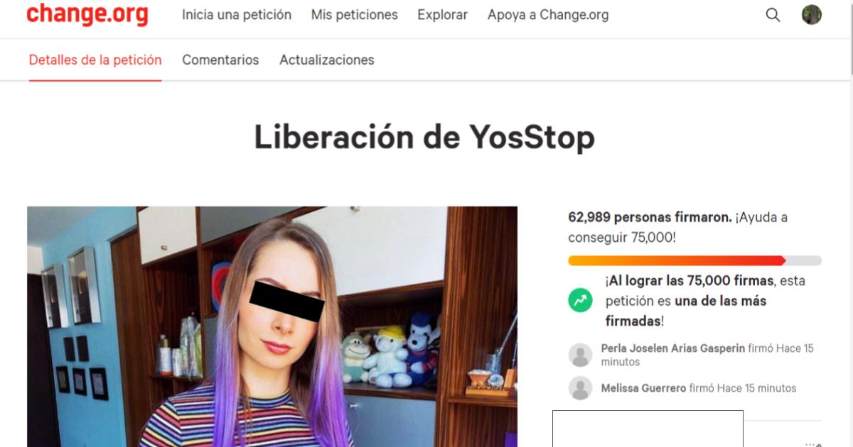 Petición-firmas-Change-org-liberación-YosStop