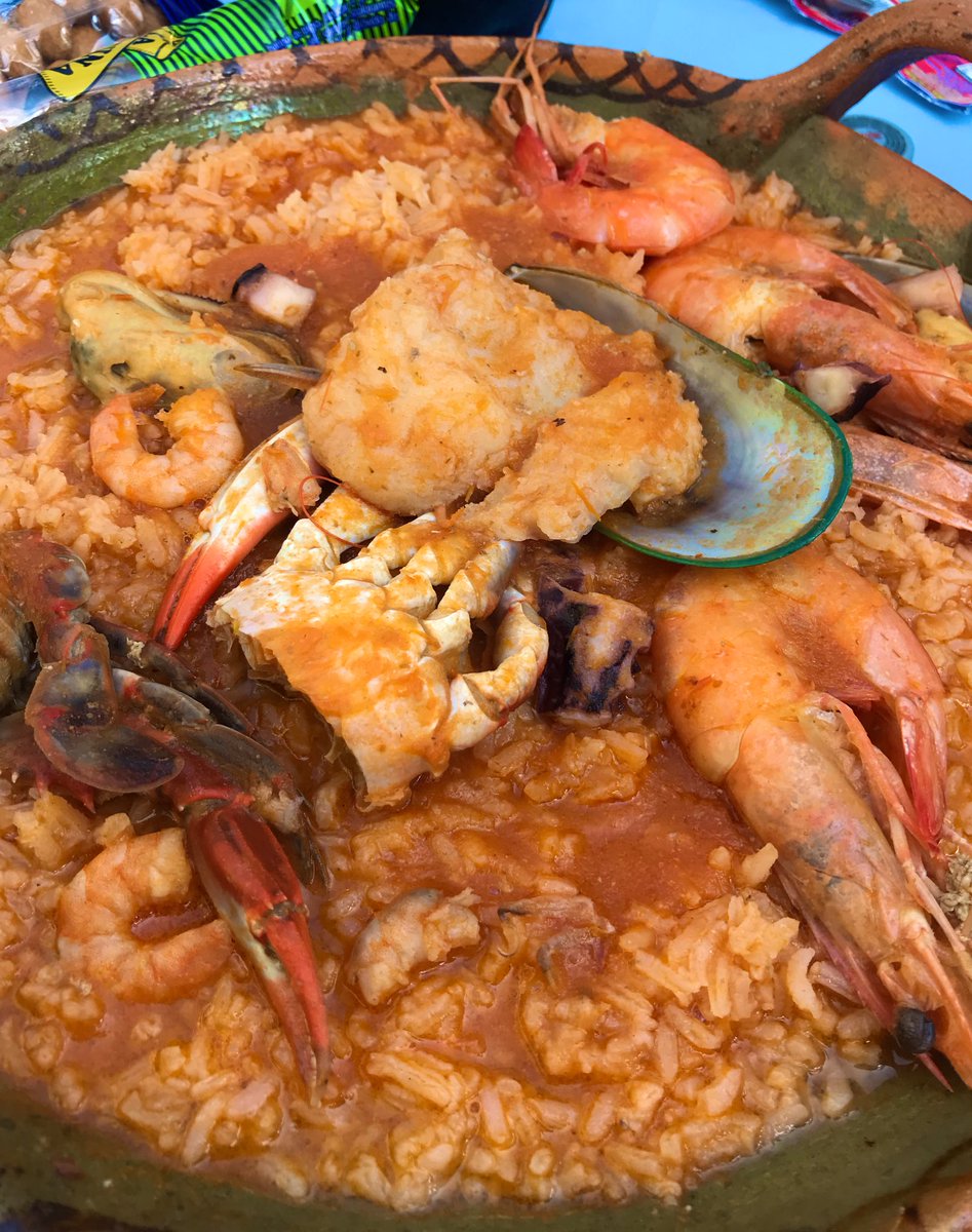 El arroz a la tumbada es uno de los platillos típicos de Veracruz