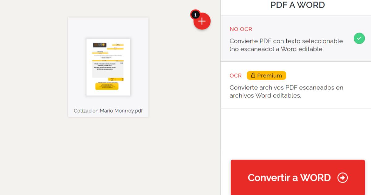 Cómo convertir archivos de Office a PDF y viceversa