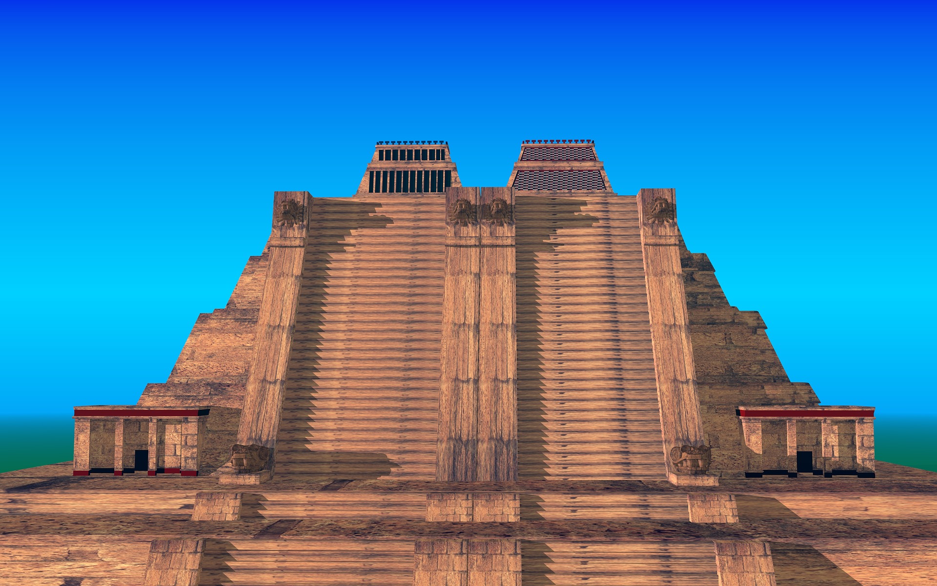 El Templo Mayor estaba al centro de la ciudad de Tenochtitlán | Foto: Pixabay