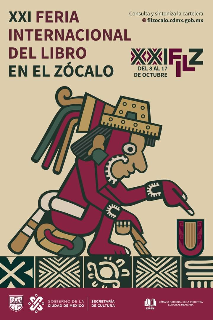 Consulta el programa de actividades en la FIL Zócalo | Foto: Twitter Cultura CDMX 