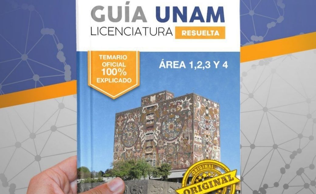 Además de la guía podrás conseguir evaluaciones de prueba para saber cuáles son los temas que debes reforzar Foto: www.guiaunam.com.mx