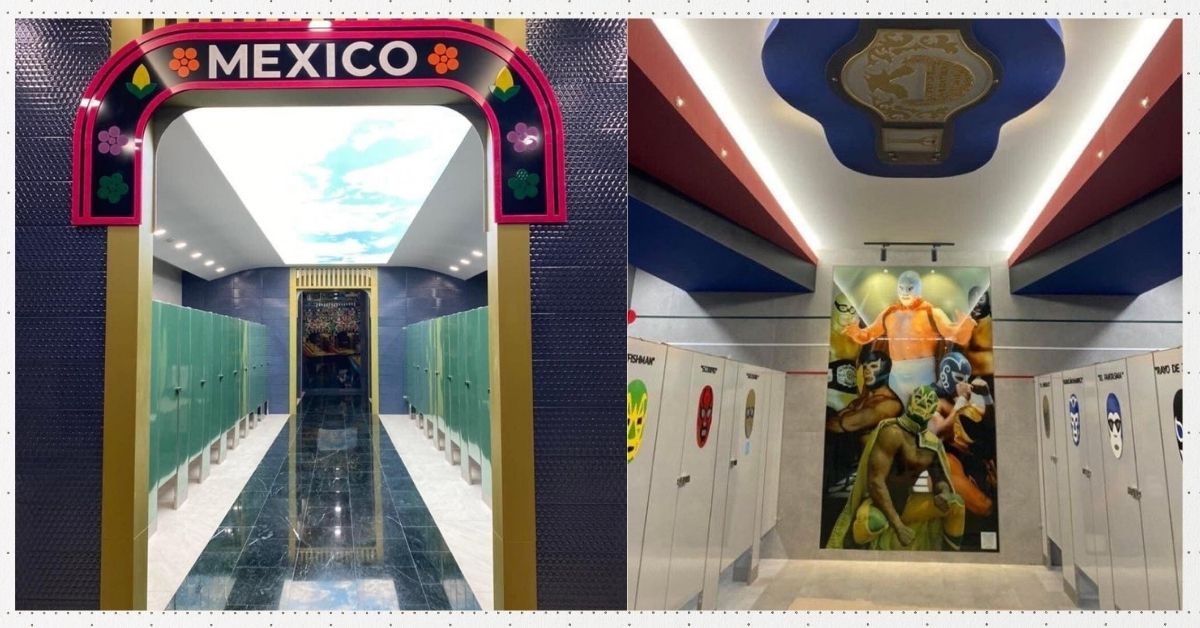Parecen cantina. Los baños del aeropuerto de Santa Lucía dividen opiniones portada
