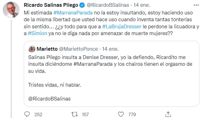 Por qué Twitter suspendió la cuenta de Ricardo Salinas Pliego 8