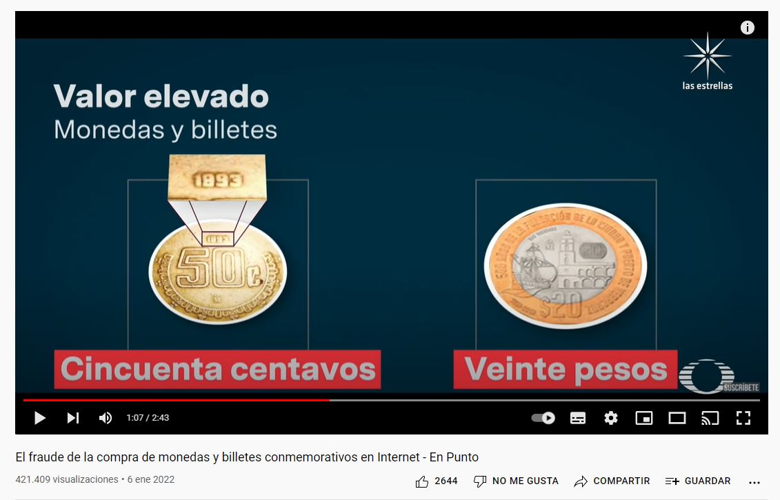 Televisa denuncia fraude con monedas, pero luego las promueve 2