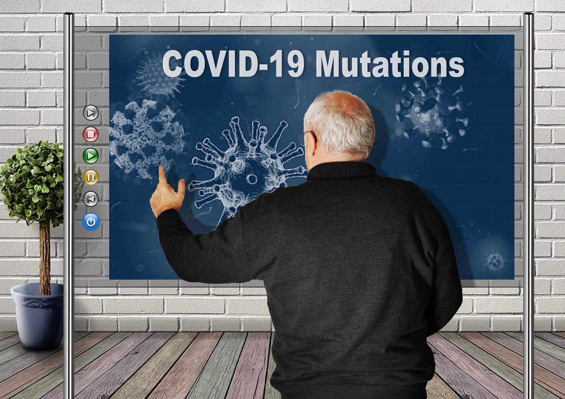 El 2022 puede ser complicado por las variantes de Covid-19 | Foto: Pixabay