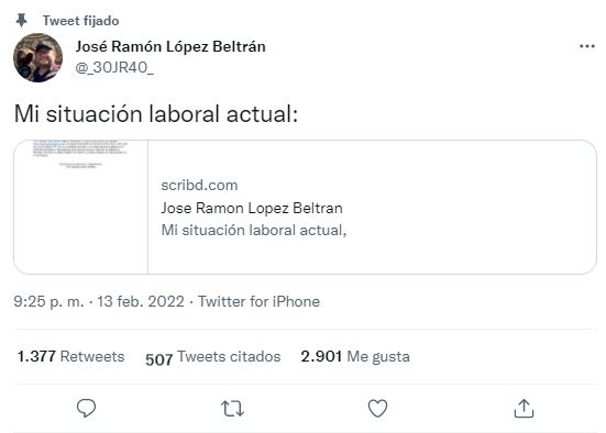 José Ramón López Beltrán, hijo de AMLO, habla sobre sus ingresos portada 2