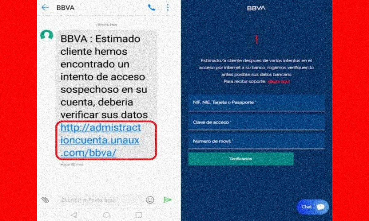 Fraudes con SMS que suplantan a BBVA y Santander llegan a México 4