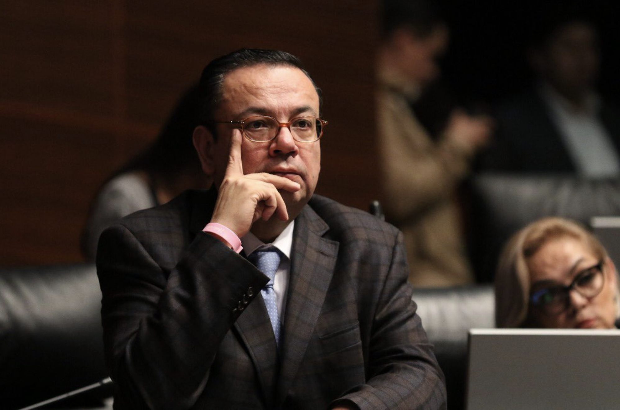 Germán Martínez ahora forma parte del Grupo Plural en el Senado | Foto: Grupo Parlamentario Morena