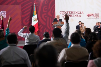 AMLO aseguró que no debió hacerse el parque solar en Aguascalientes y debe revisarse el proyecto | Foto: Presidencia 