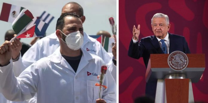 médicos mexicanos cubanos