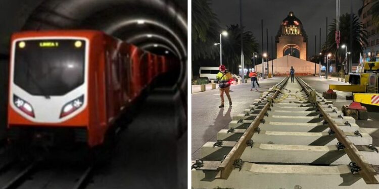 El tren fue fabricado en China y es el primero de 29 convoyes | Foto: Twitter Sheinbaum y Línea 1 del Metro