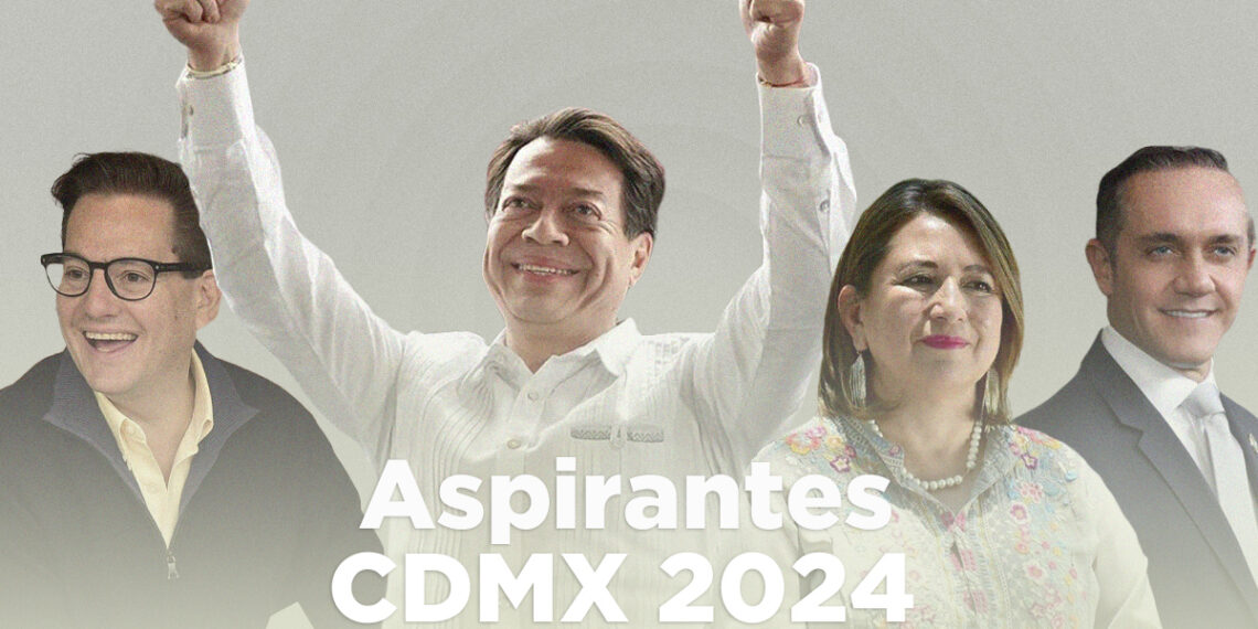 ¿Quién gobernará la CDMX en 2024? Estos son los candidatos DATANOTICIAS