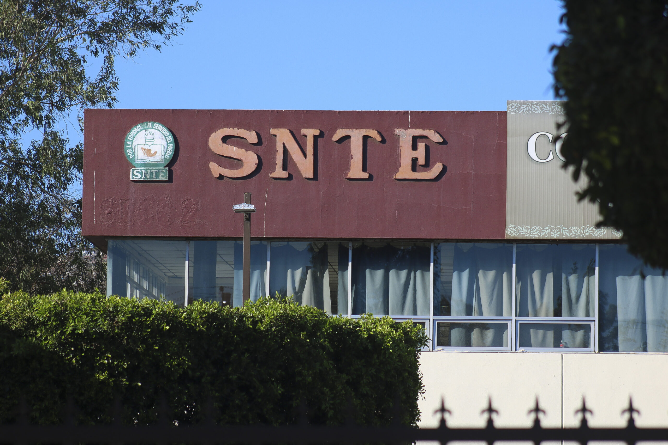  Instalaciones del Sindicato Nacional de Trabajadores de la Educación en Tijuana.Crédito: Maryoll Dávila
