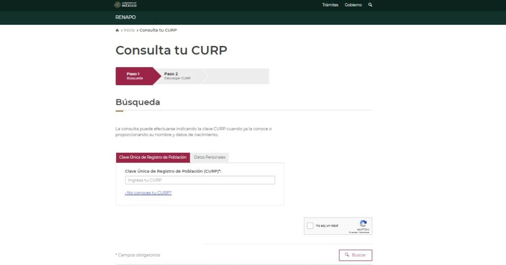 Curp Actualizada 2023 Paso A Paso Para Descargarla Gratis En Pdf 0768