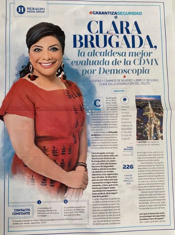 A la antigüita, Adan Augusto y Clara Brugada se promocionan en periódicos propios 5