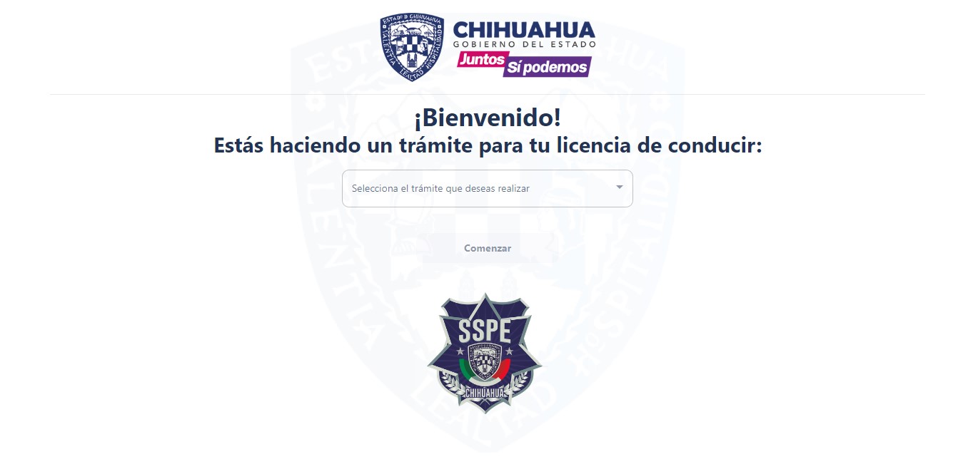 licencia de conducir Chihuahua