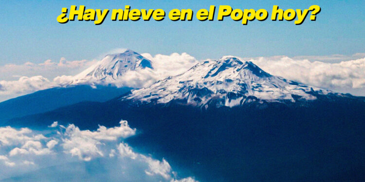 Cuándo cae nieve en el Popocatépetl e Iztaccíhuatl portada ok