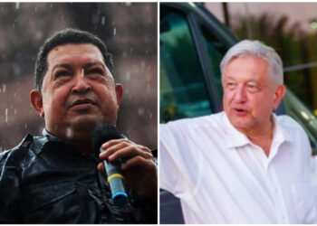 Hugo Chávez y Andrés Manuel Foto: Datanoticias