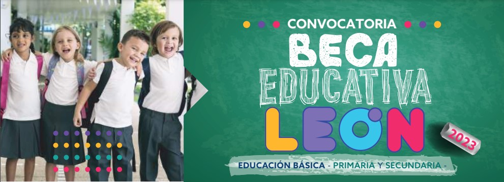 beca educativa León 2023