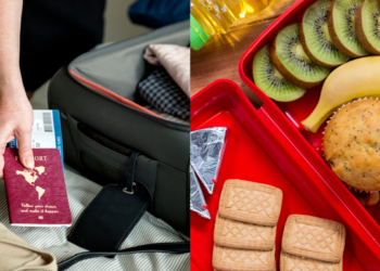 Los aeropuertos permiten transportar alimentos y bebidas en los aviones bajo ciertas restricciones. FOTO: DataNoticias
