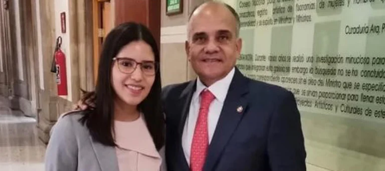Hija del senador Manuel Arvaño Foto: Twitter