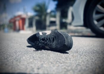 En la mayoría de los accidentes a las personas que reciben el impacto se les sale un zapato Foto: Datanoticias