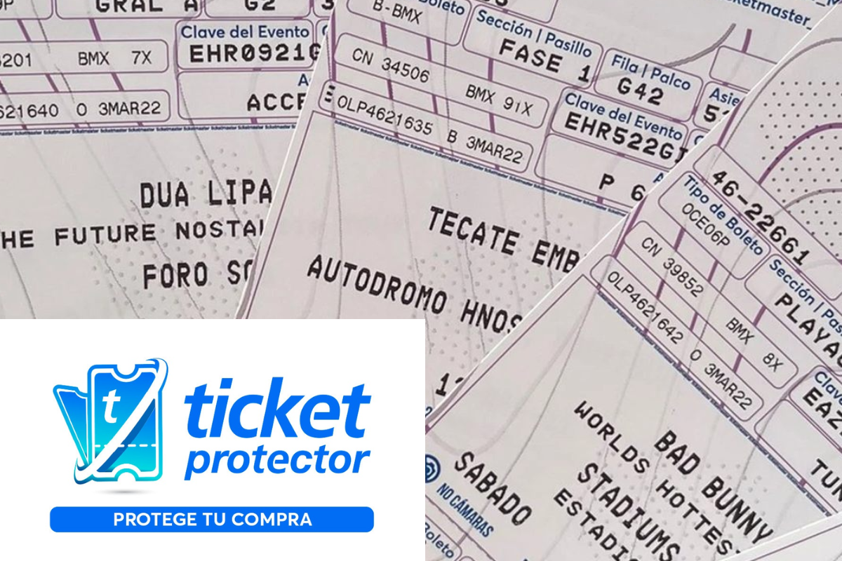 Ticket Protector es un sistema adicional que "protege" los boletos, sin embargo, tiene cláusulas muy estrictas que podrían no ser favorables para los clientes. FOTO: DataNoticias