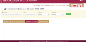 Así luce el portal de la Secretaría de Educación de Tabasco en el que podrás consultar la boleta de calificaciones de tu hijo / imagen: datanoticias.com