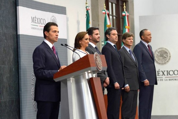 Claudia Ruiz Massieu formó parte del gabinete de Enrique Peña Nieto y fungió como Secretaria de Relaciones Exteriores. FOTO: gob.mx