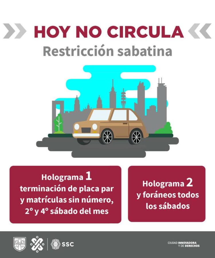 Hoy No Circula Sabatino 11 De Marzo 2023 En Cdmx Y Edomex Datanoticias