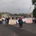 La comunidad de la FCPyS de la UNAM se moviliza y protesta por falta de claridad e información respecto a las Becas Elisa Acuña. Imagen: Comisión de Difusión FCPyS.