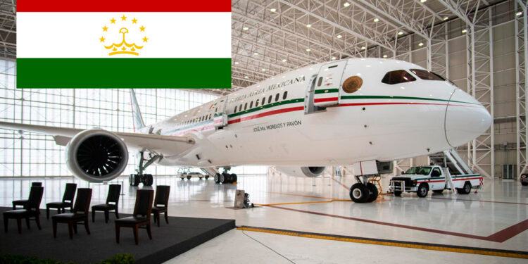 Tayikistán donde esta avion prsidencial venta amlo portada
