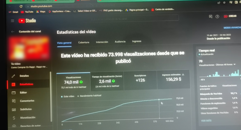 cuanto paga youtube mexico pesos mexicanos 2023 2