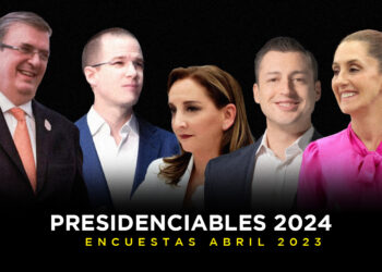 encuestas presidenciables 2024 abril 2023 mas recientes PORTADA