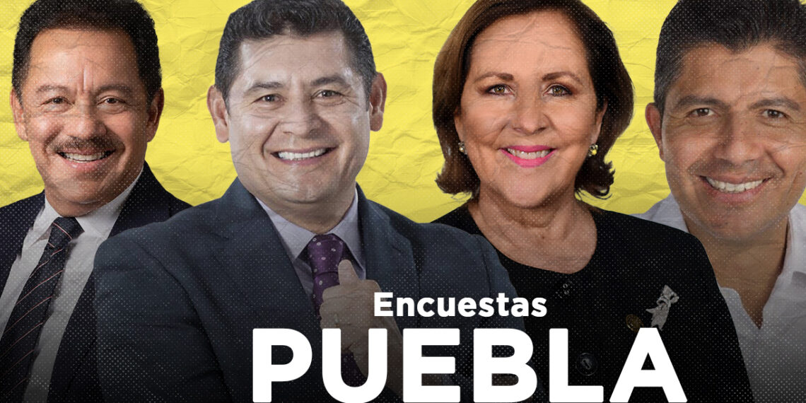 Encuestas Puebla 2024. Así van los aspirantes que buscan ser gobernador