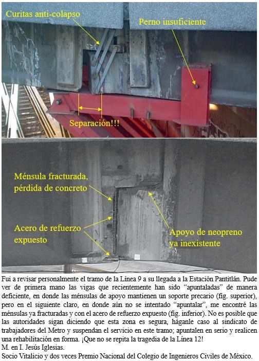 En Facebook rondan análisis de expertos que mencionan el peligro en que se encuentra la estación del Metro Pantitlán. FOTO: RRSS